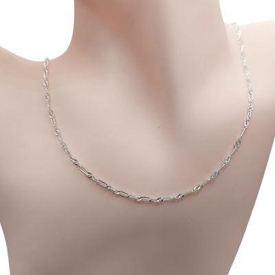 Cadena Vicenza . 2mm. de ancho PLATA .925
