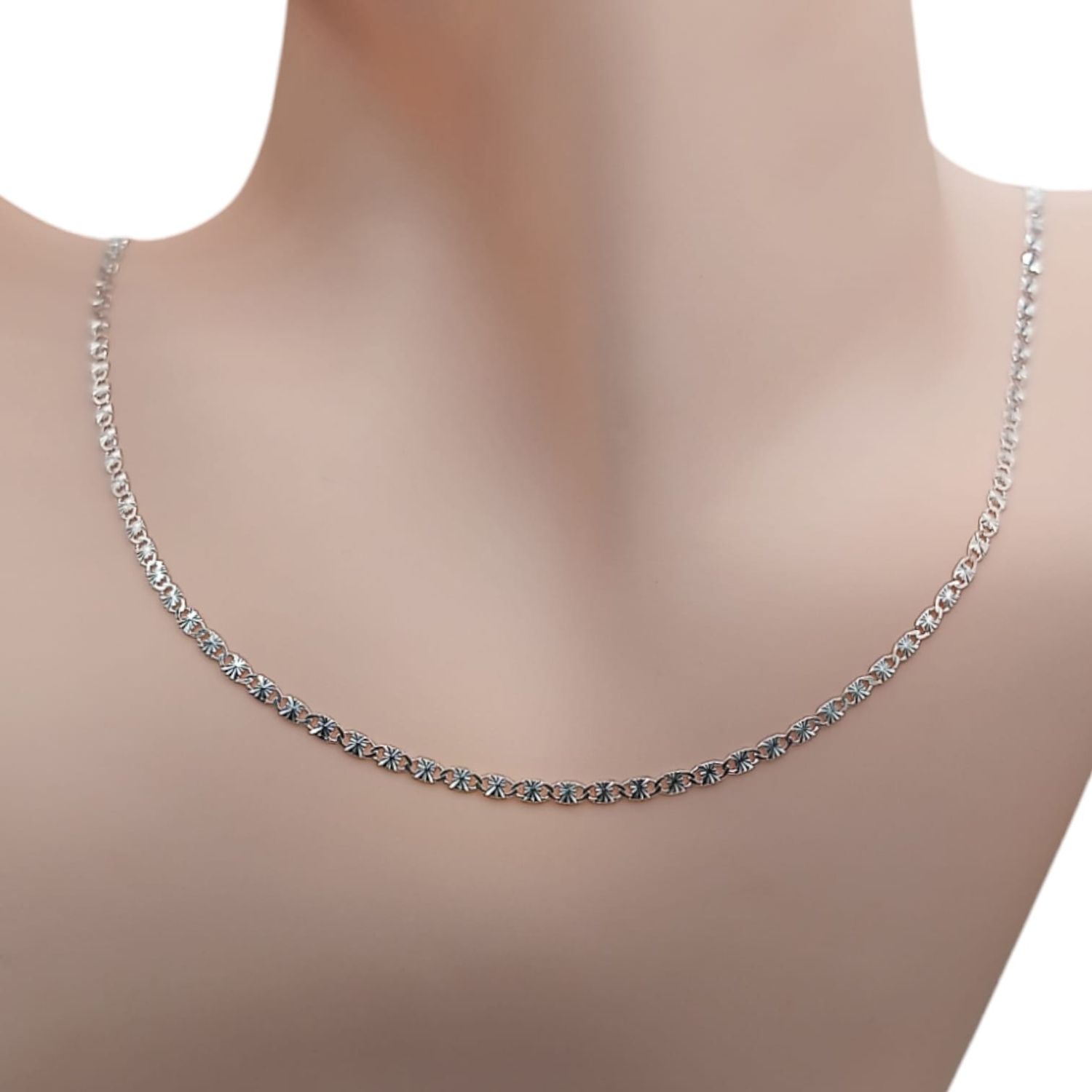 CADENA VAL ESTRELLA 24&quot; 2MM PLATA .925
