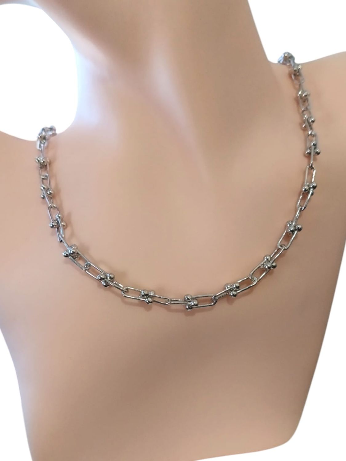 GARGANTILLA SUPER FANCY 15&quot; A 17&quot; PLATA .925