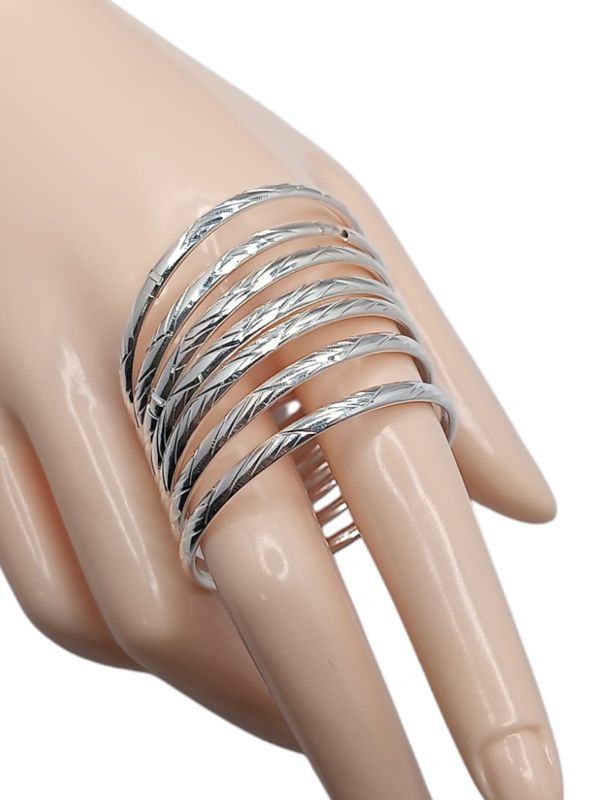 SEMANARIO NIÑA 4 CM PLATA .925