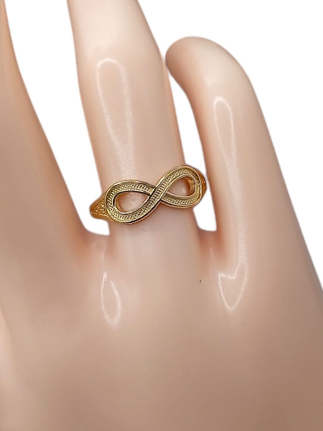 ANILLO INFINITO # 7 ORO 14K