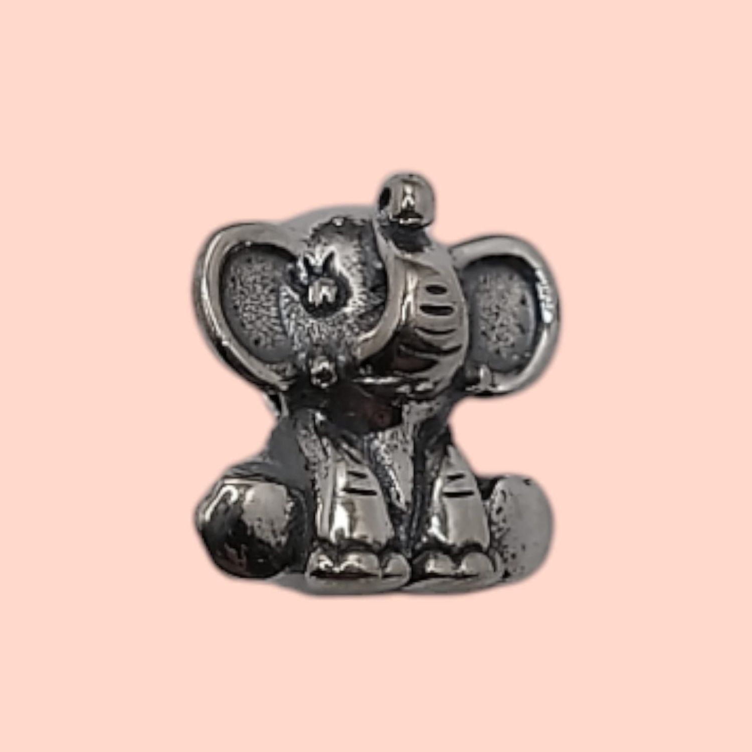 DIJE PARA PULSERA ELEFANTE PLATA .925