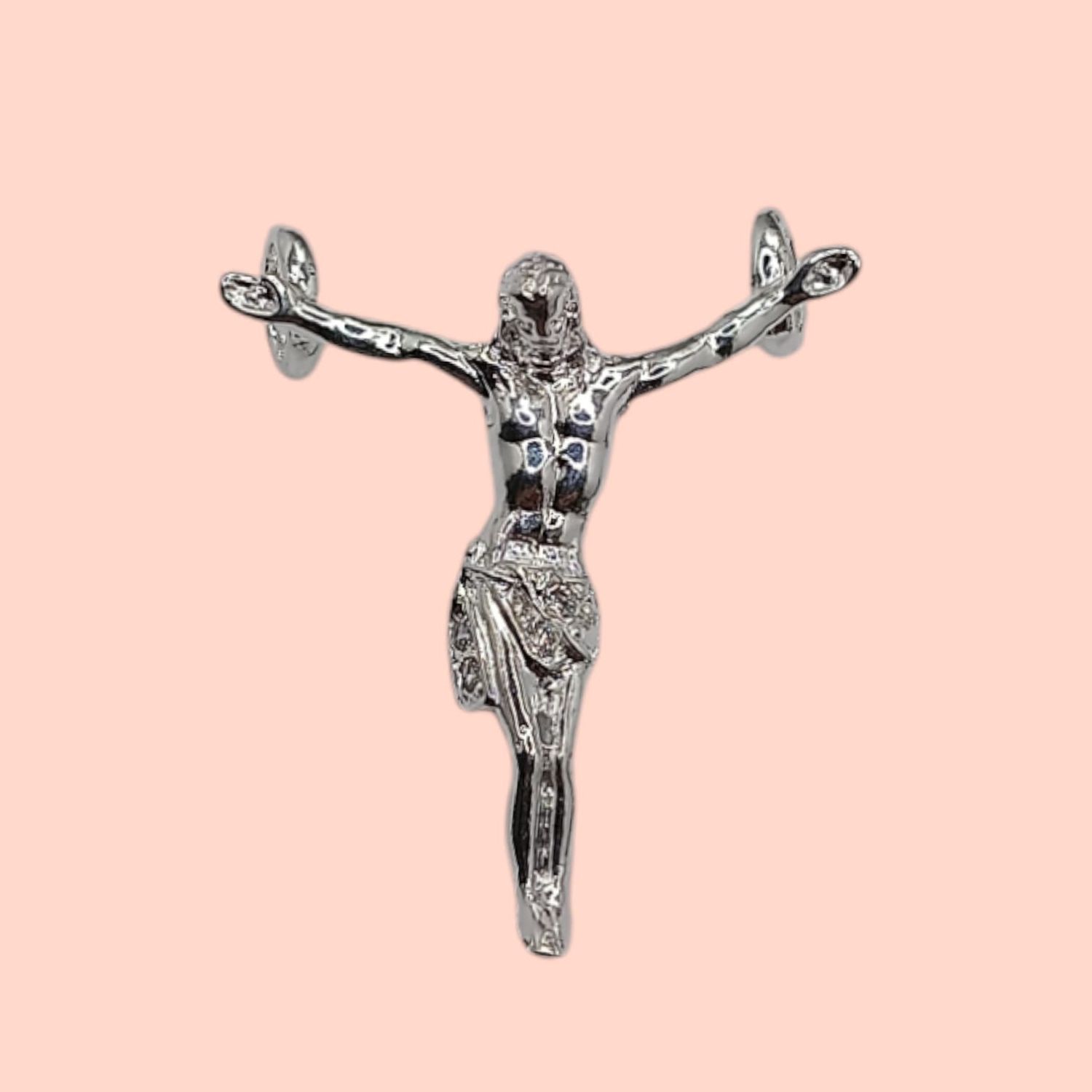 CRISTO OLIMPICO 3.8 CM PLATA .925
