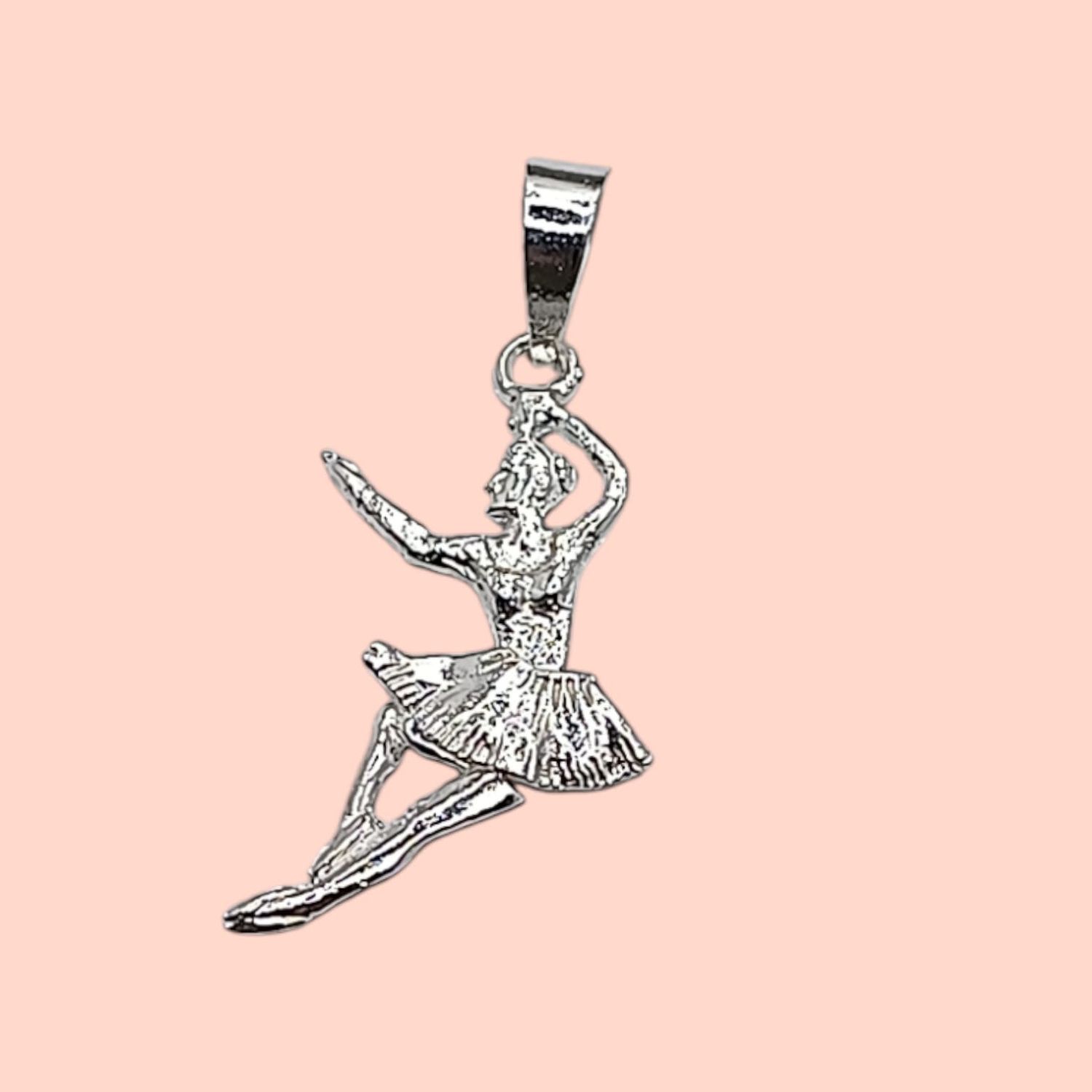 BAILARINA BALLET  MOVIL 3.5 CM  PLATA .925