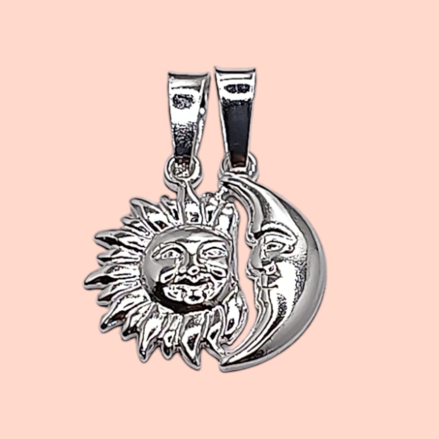 DIJE ECLIPSE 2 CM PLATA .925