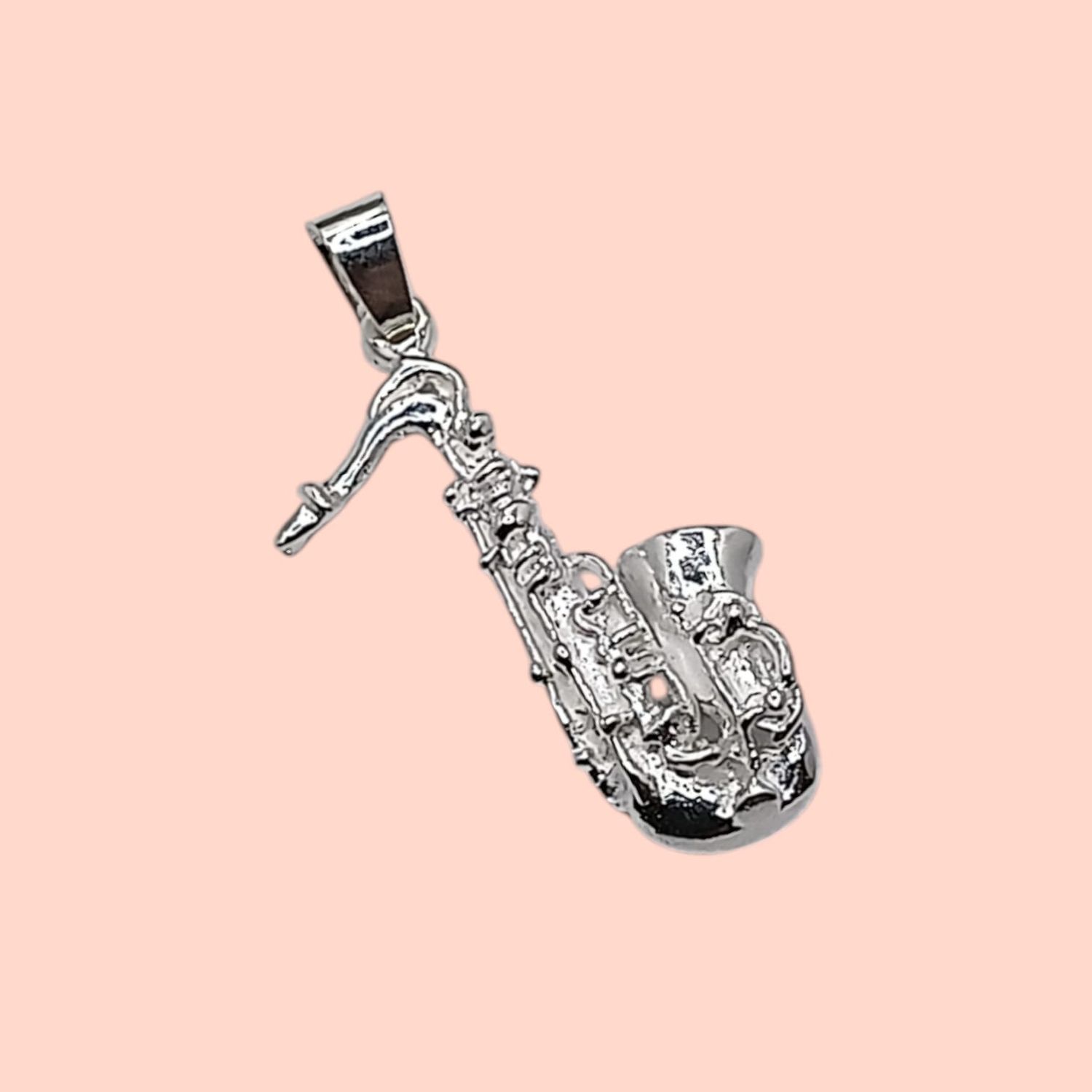 Dije Saxofon 3cm PLATA .925
