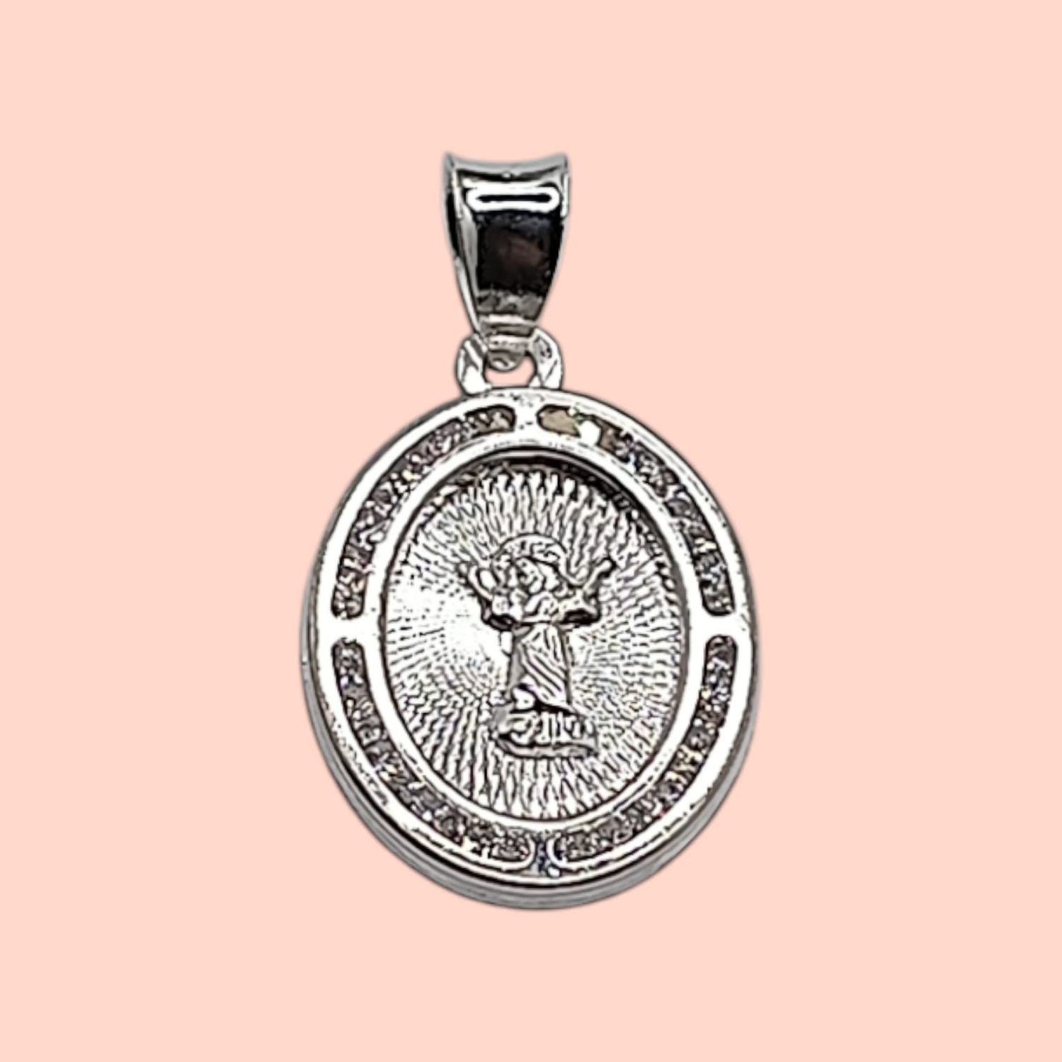MEDALLA DIVINO NIÑO 2 CM PLATA .925