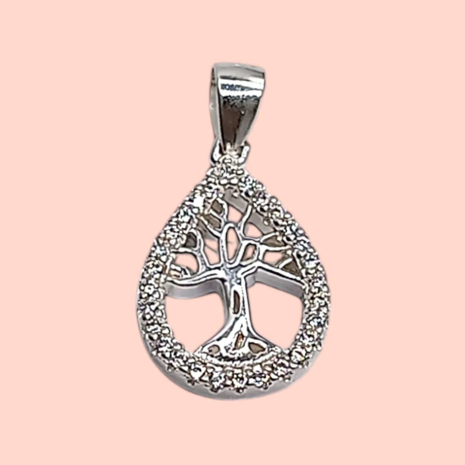 Arbol de la Vida Micropabe Fancy 2 CM PLATA .925