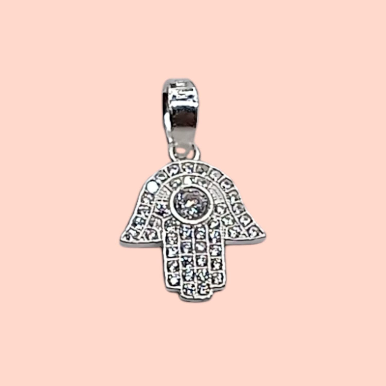 Dije mano de Fatima 1.5 cm PLATA .925