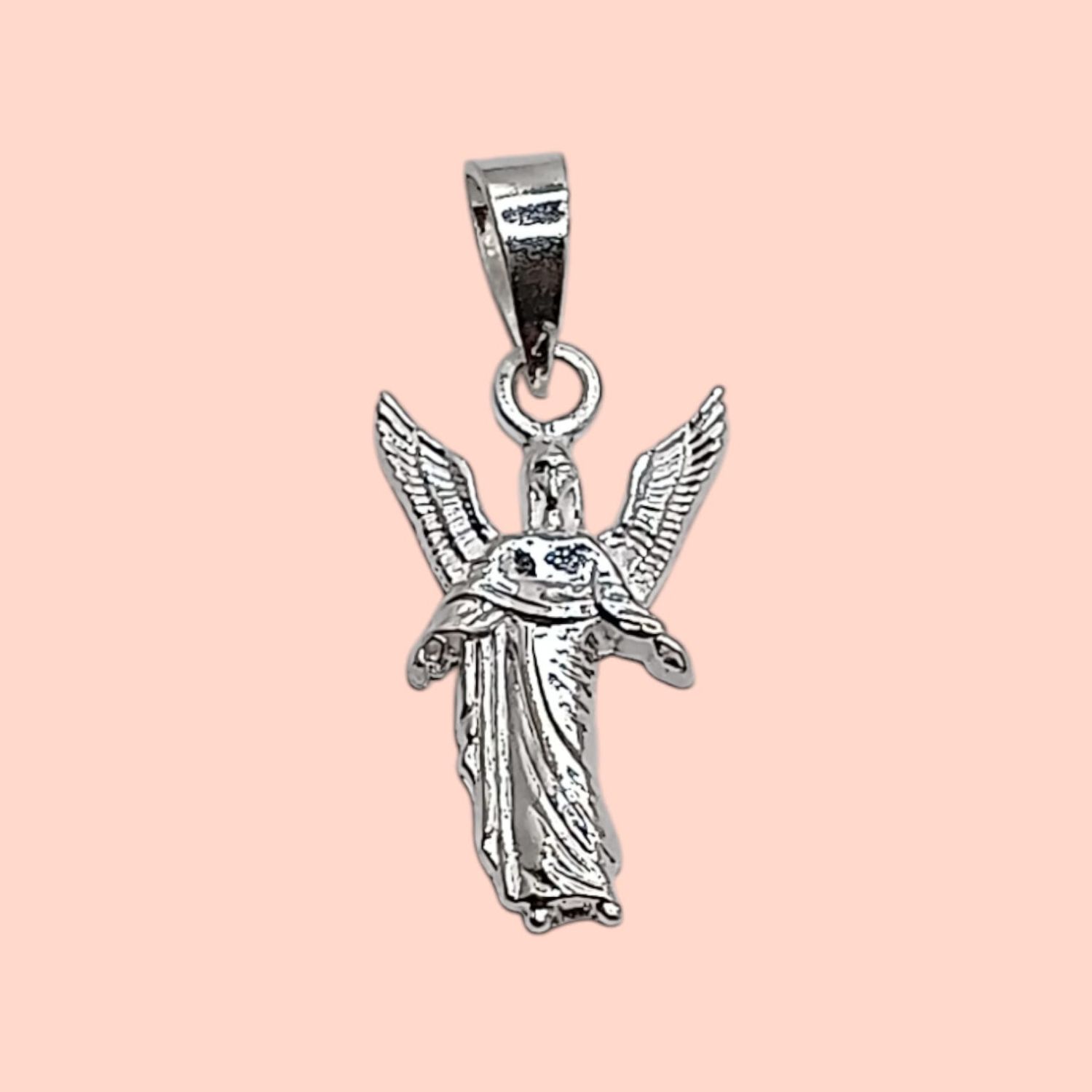 DIJE DE ARCANGEL  1&quot; PLATA .925