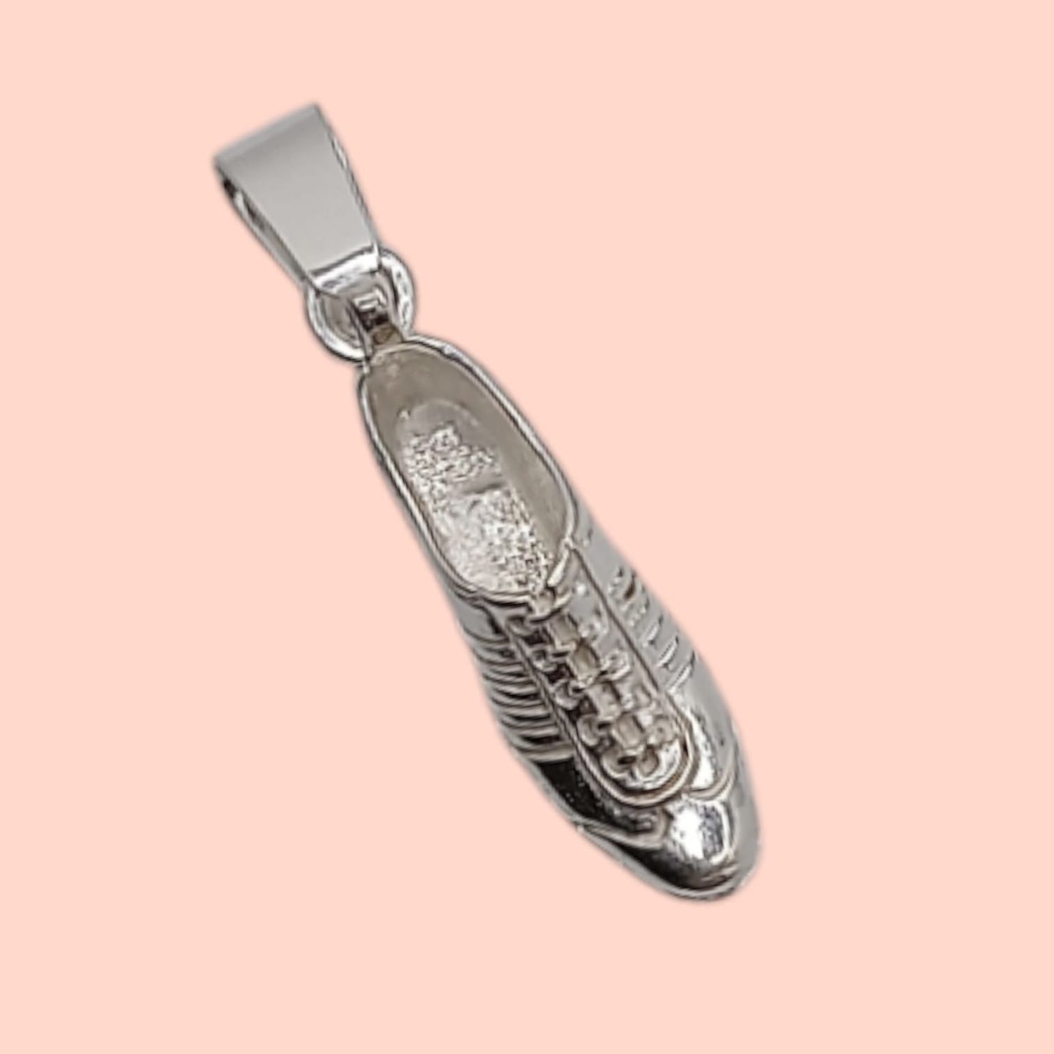 DIJE ZAPATILLA FUTBOL 2.5 CM PLATA .925