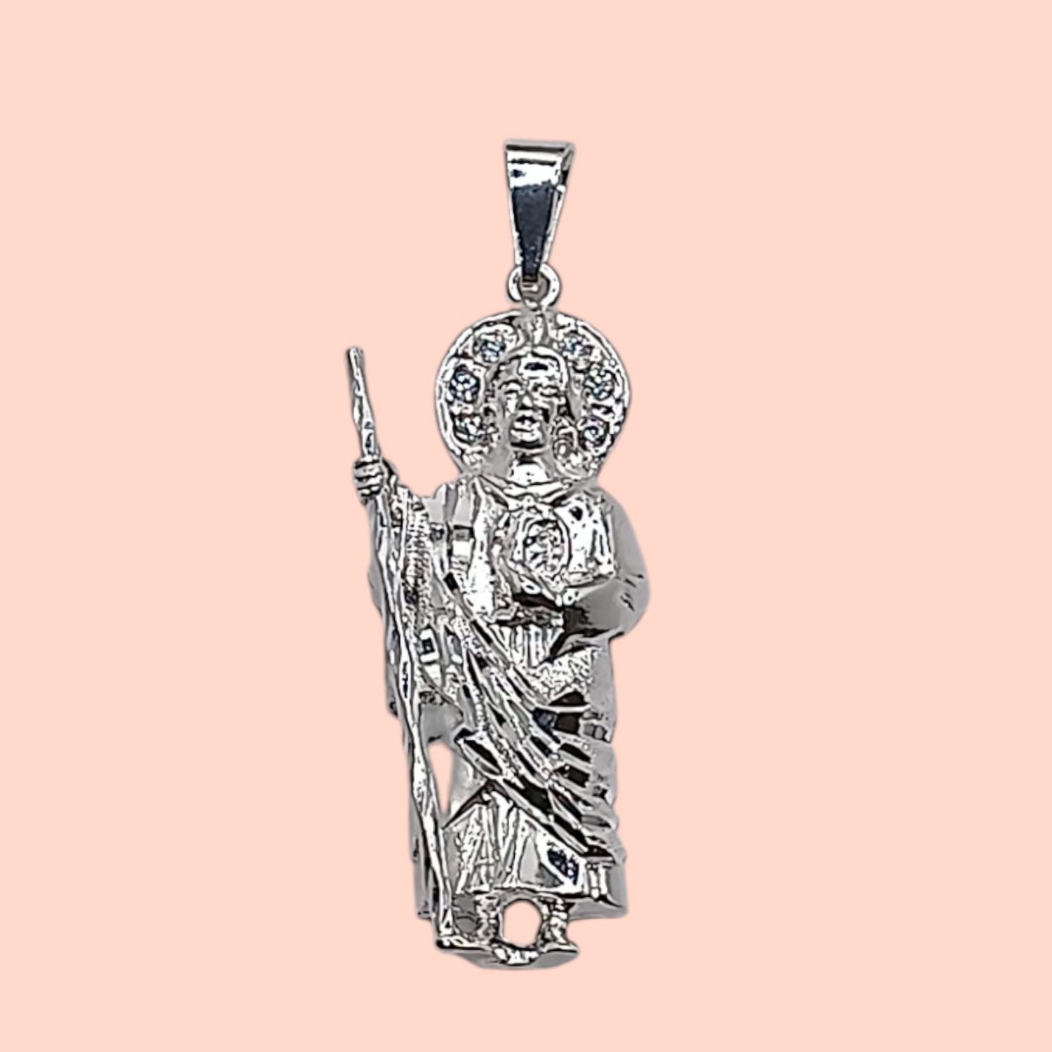 DIJE PLATA S JUDAS T 3.5  CM PLATA .925