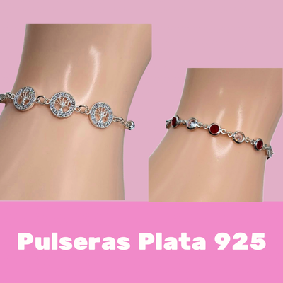 Pulseras y Esclavas Plata 925