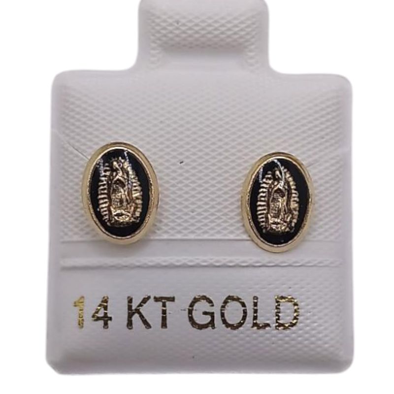 BROQUEL VIRGEN GPE MINI ORO 14K