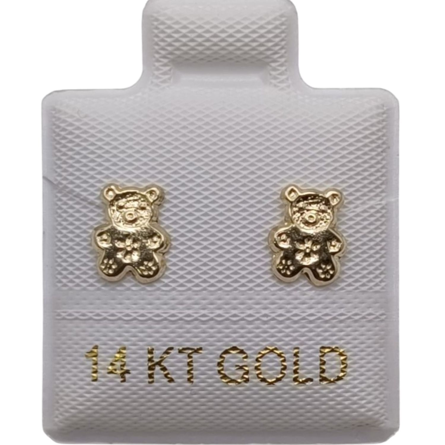 BROQUEL OSITO PELUCHE ORO 14K