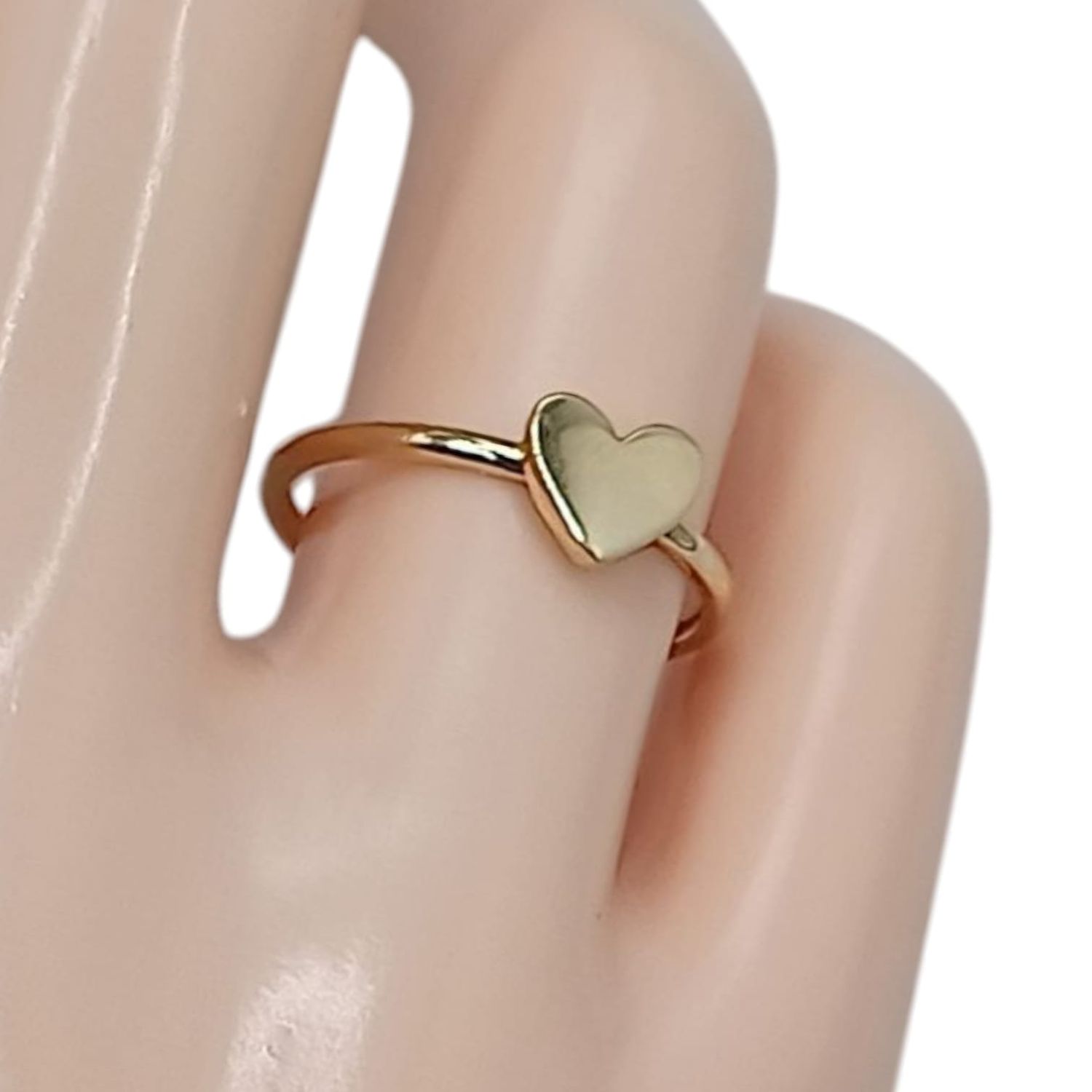 ANILLO CORAZON # 6.5, ORO 14K