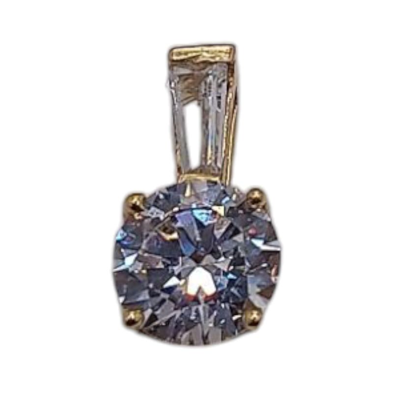 DIJE CZ 1.5 CM ORO 14K