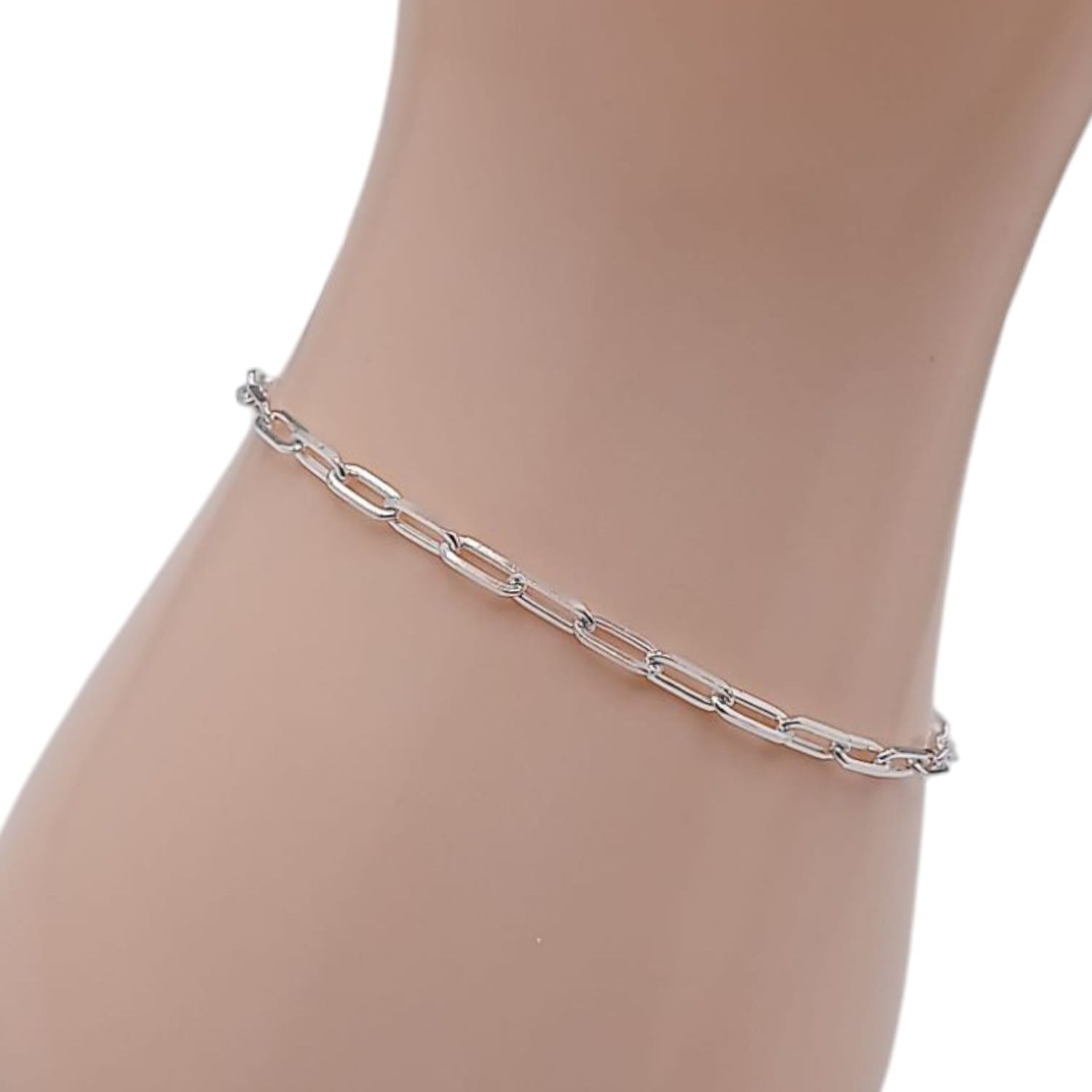 PULSERA CLIPP 7&quot; 2.5 MM PLATA .925