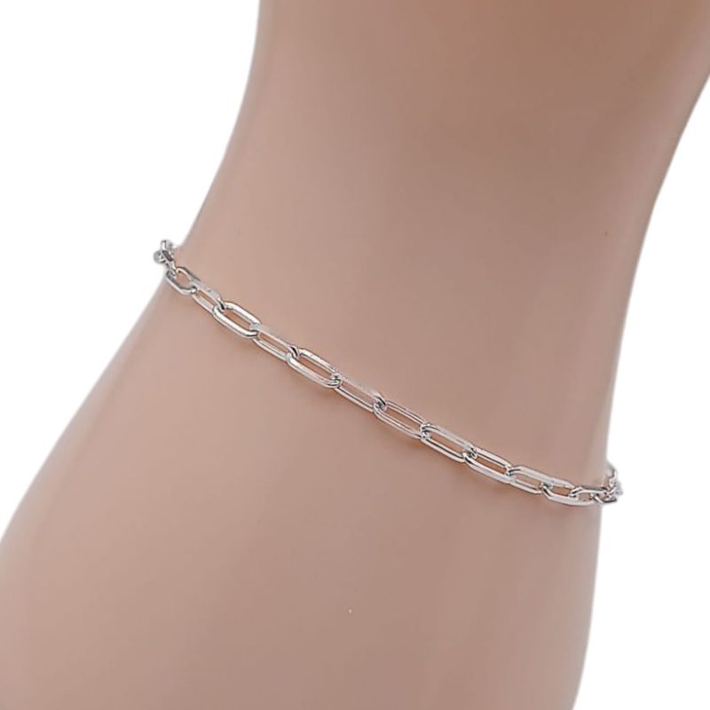 PULSERA CLIPP 7&quot; 2.5 MM PLATA .925