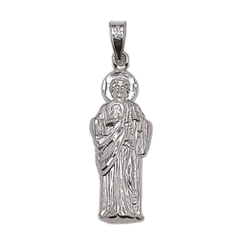 DIJE SAN JUDAS T, 3.5 CM PLATA .925
