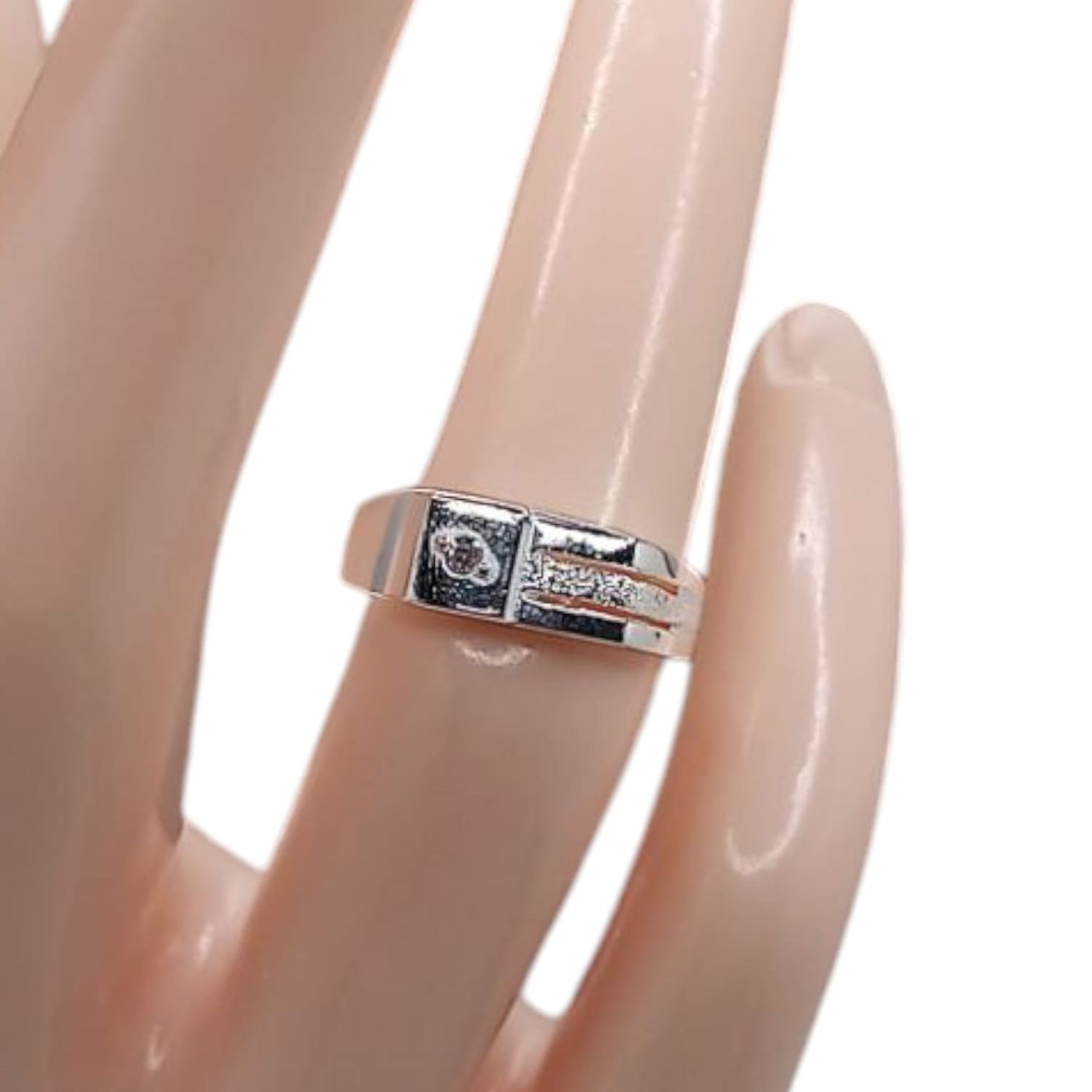 ANILLO NIÑA CON CZ, PLATA .925