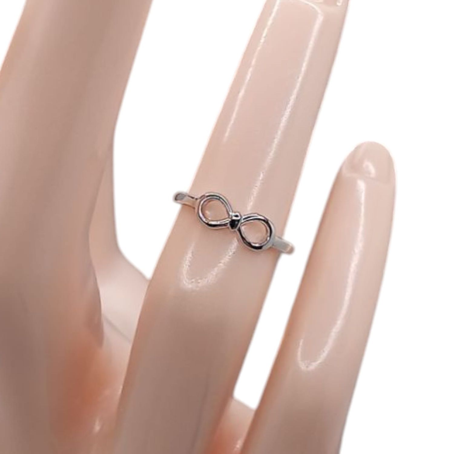 ANILLO NIÑA INFINITO PLATA .925