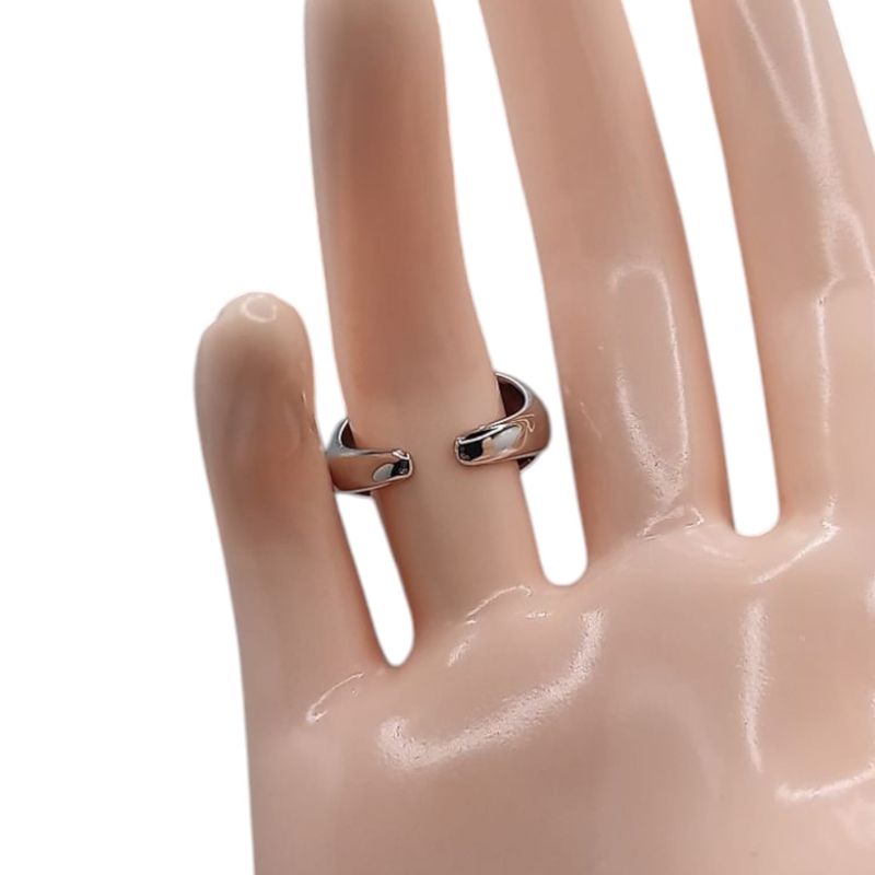 ANILLO CORAZON AJUSTABLE, PLATA .925