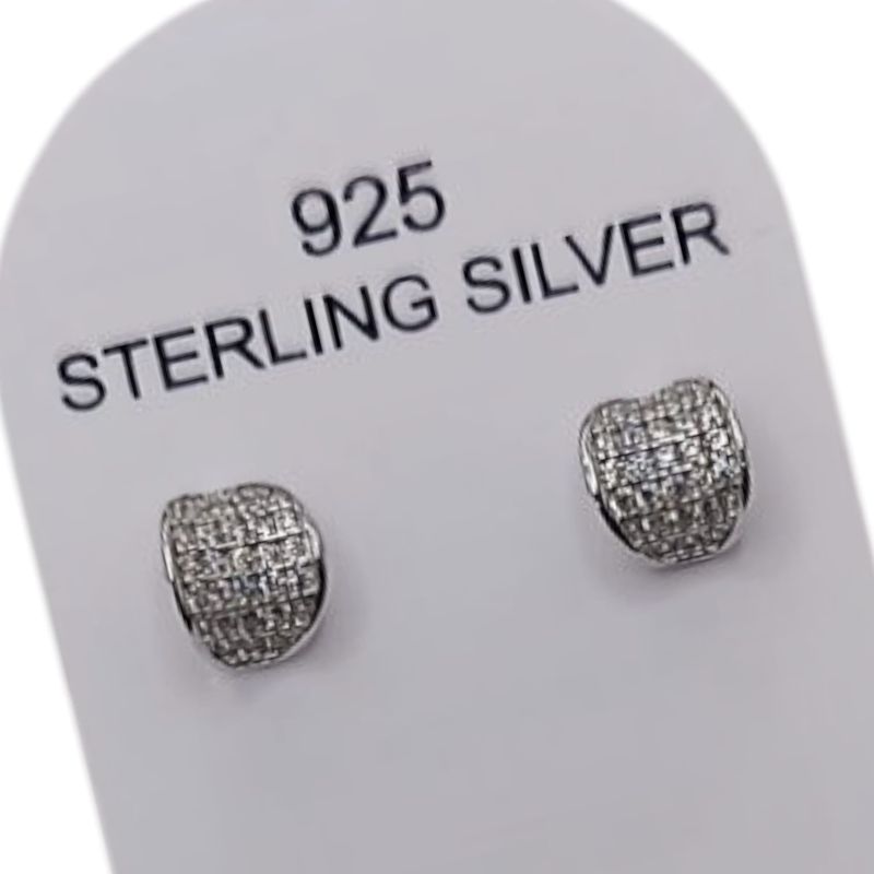 ARETE FANCY CON MINI CZ, BROCHE MARIPOSA, PLATA .925