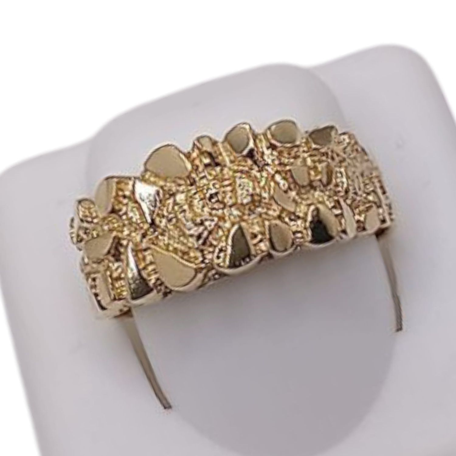 ANILLO BARROCO # 10, ORO 14K