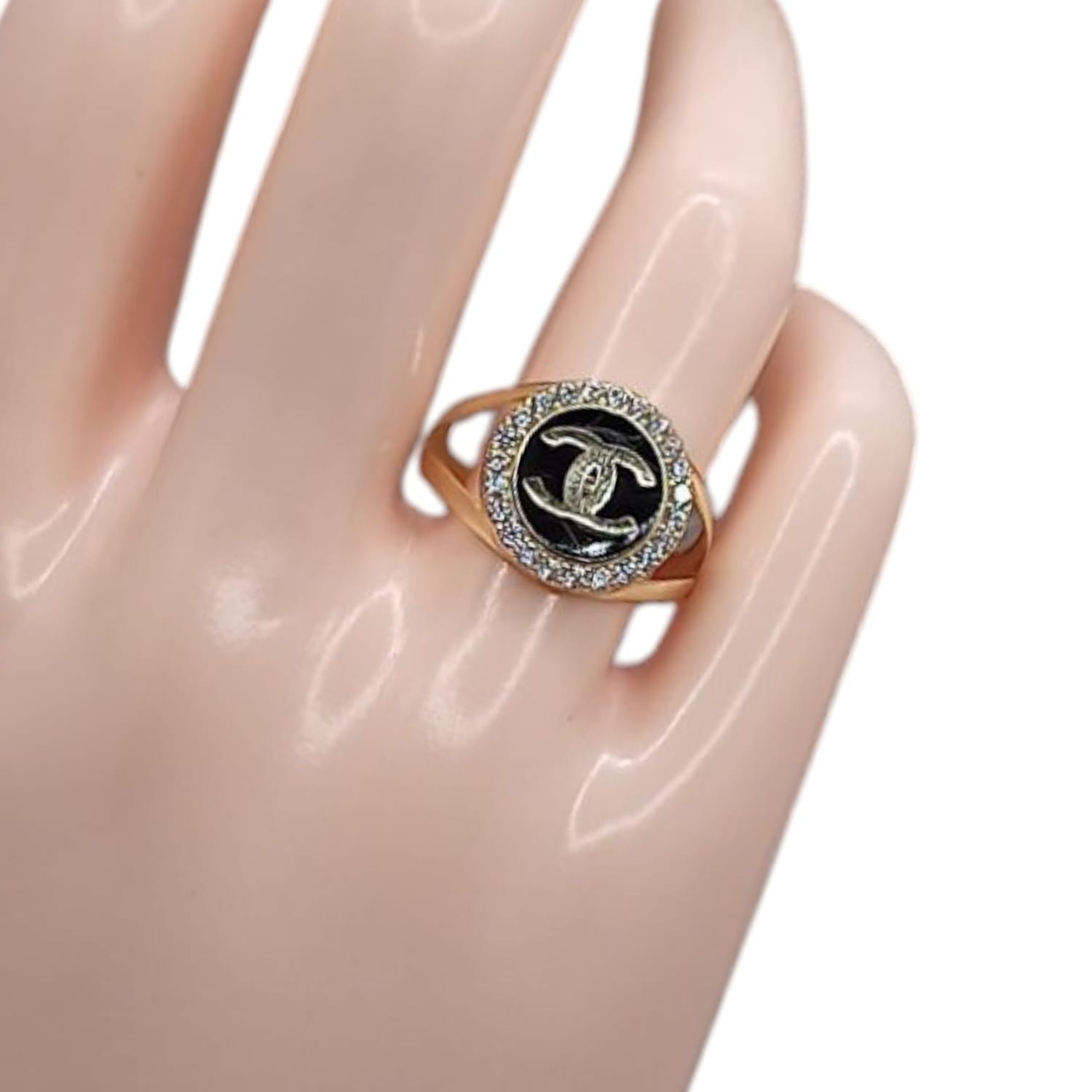 ANILLO FANCY # 8, ORO 14K