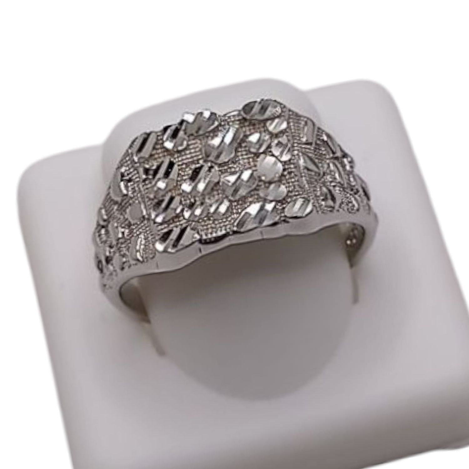 ANILLO CABALLERO BARROCO # 12, PLATA .925