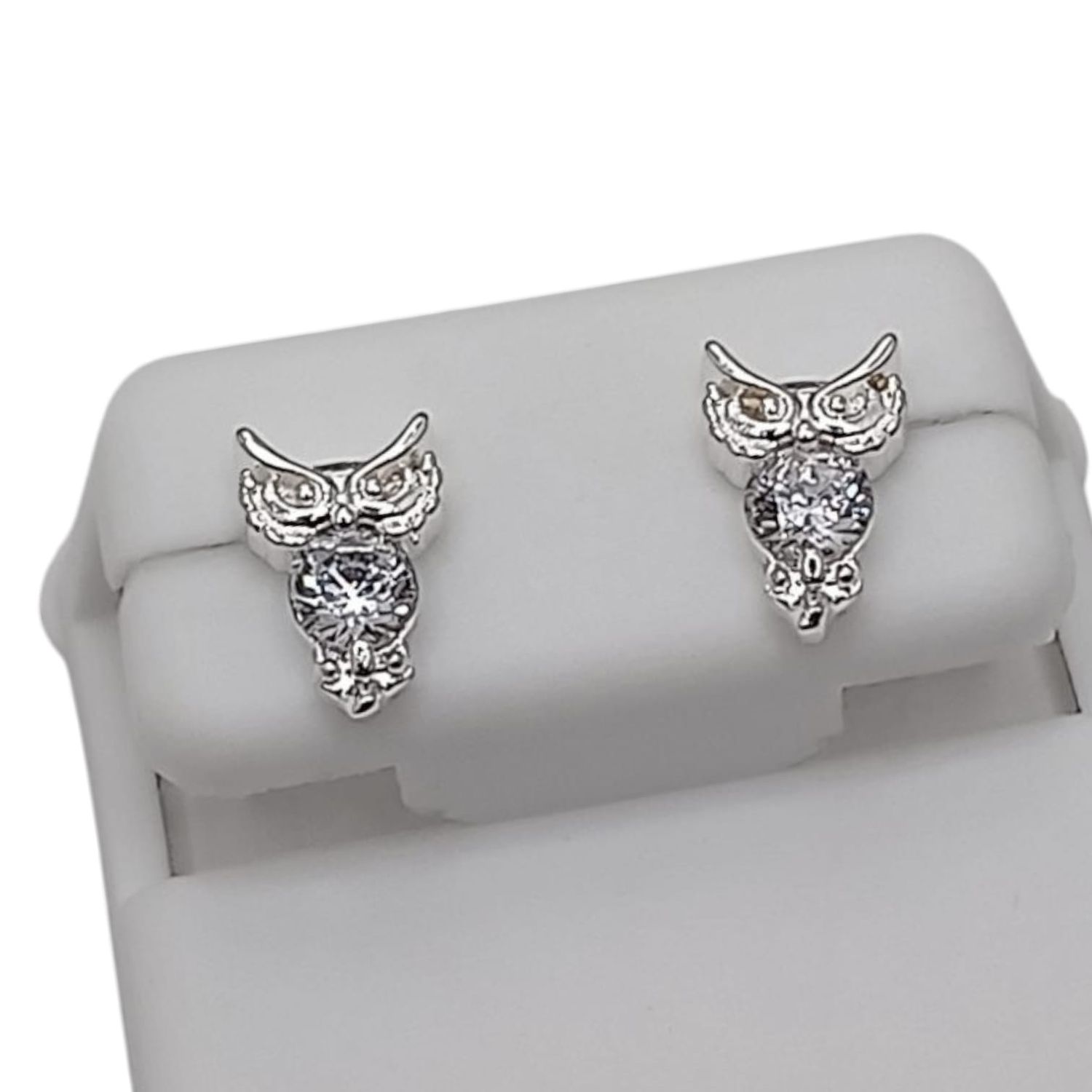 Arete Fancy Buho. PLATA .925