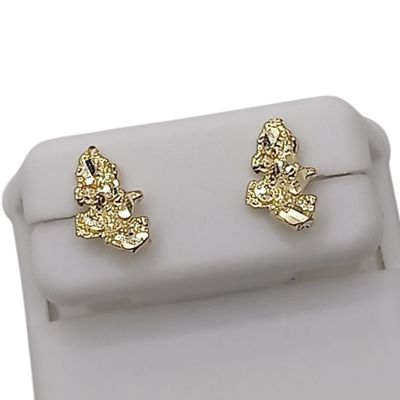 BROQUEL NUGGUET, ORO 10K