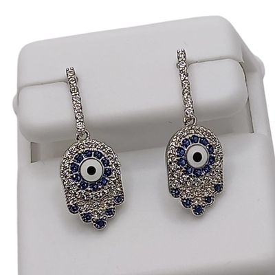 ARETE MANO FAT 2 CM PLATA .925