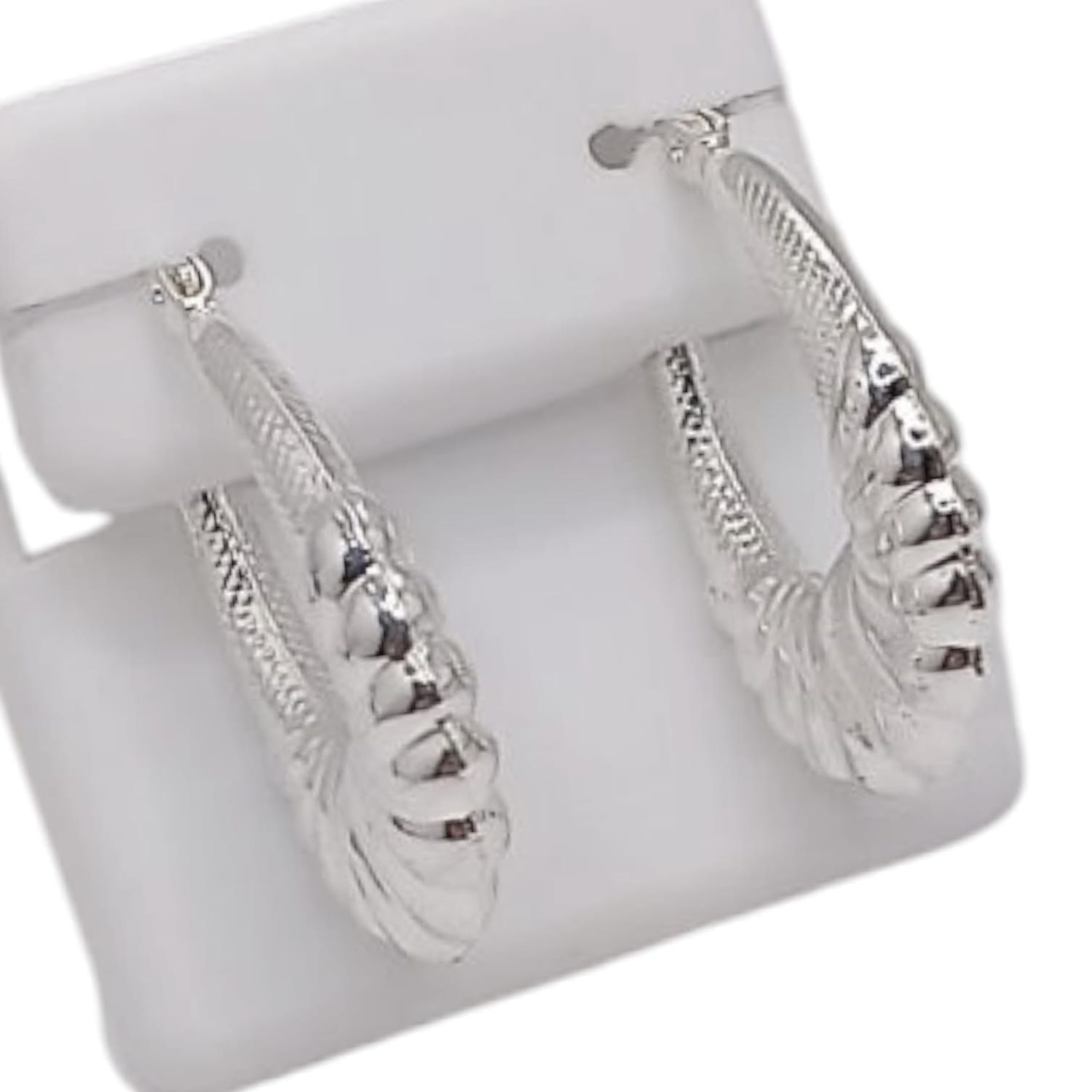 ARRACADA CAMARON FANCY  PLATA .925