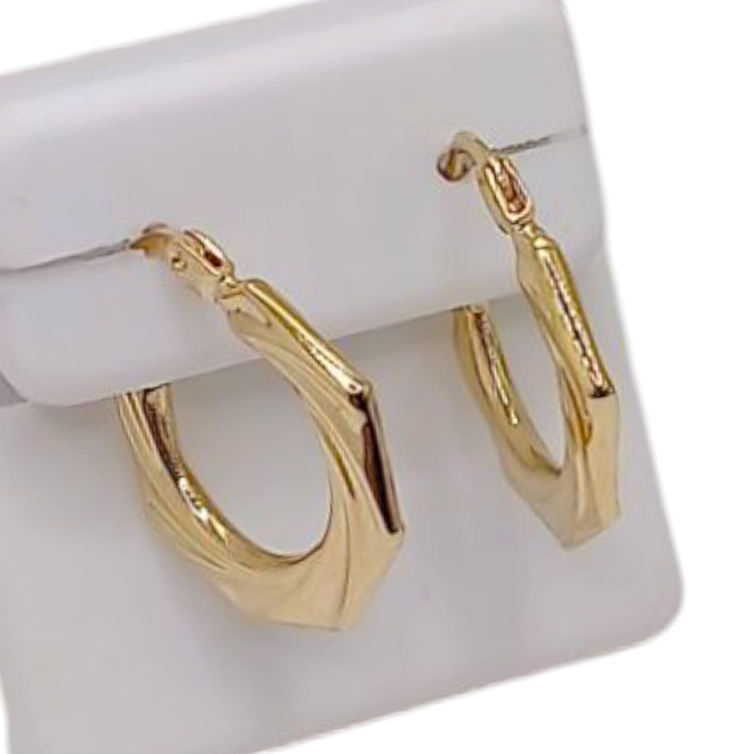 ARRACADA FANCY ESPIRAL, 2CM, ORO 14K