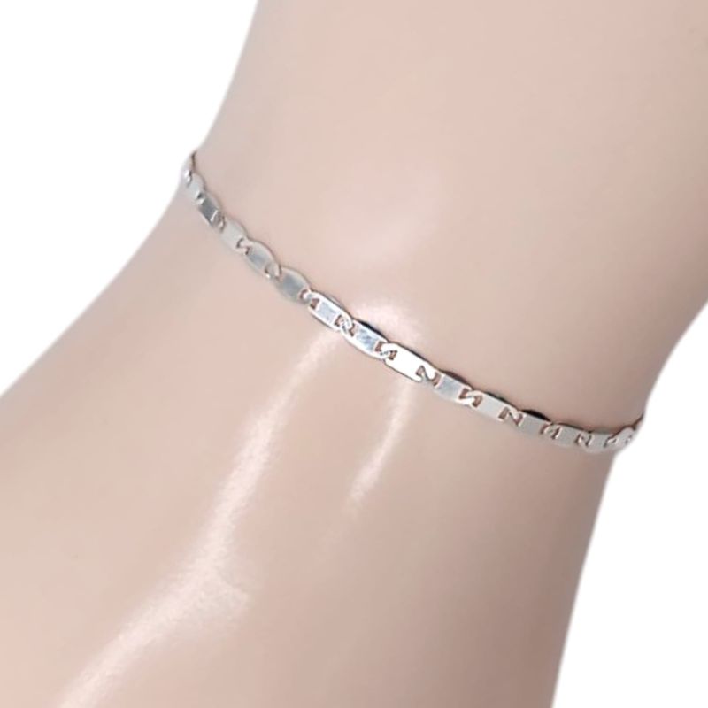 PULSERA  6&quot; 2MM, PLATA .925