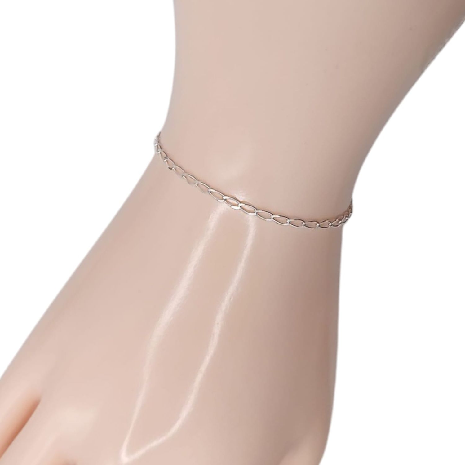 PULSERA 7&quot; 2MM, PLATA .925
