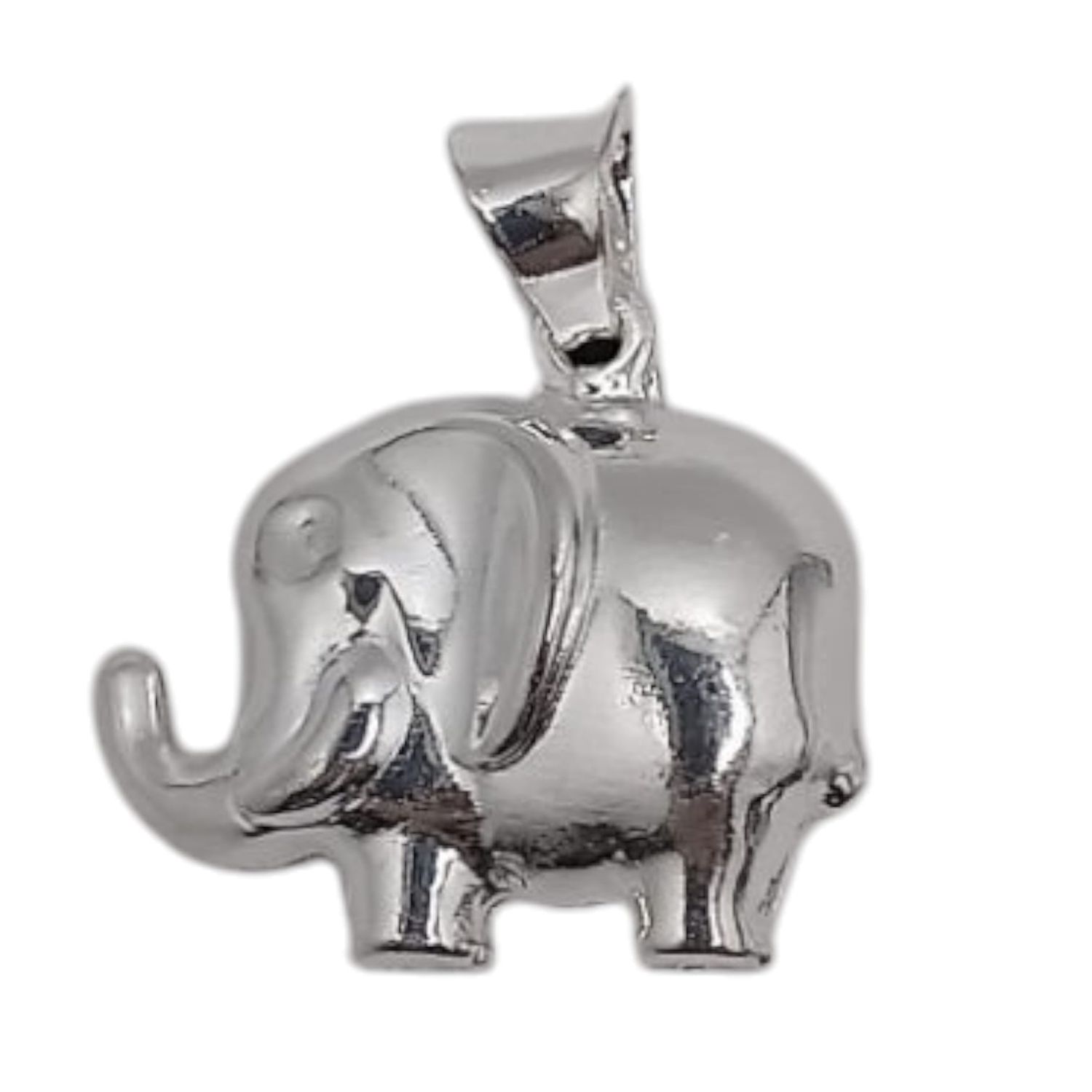 DIJE ELEFANTE HUECO, 2 CM, PLATA .925