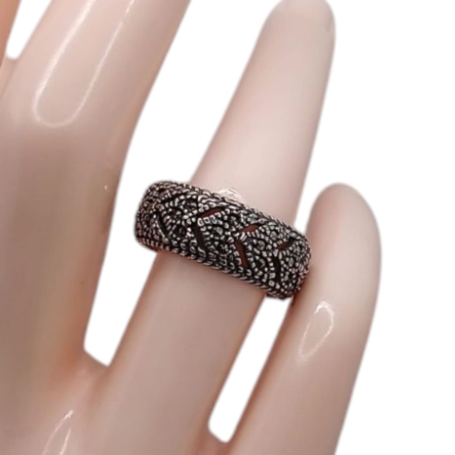 ARGOLLA MARQUESITA # 6.5, PLATA .925