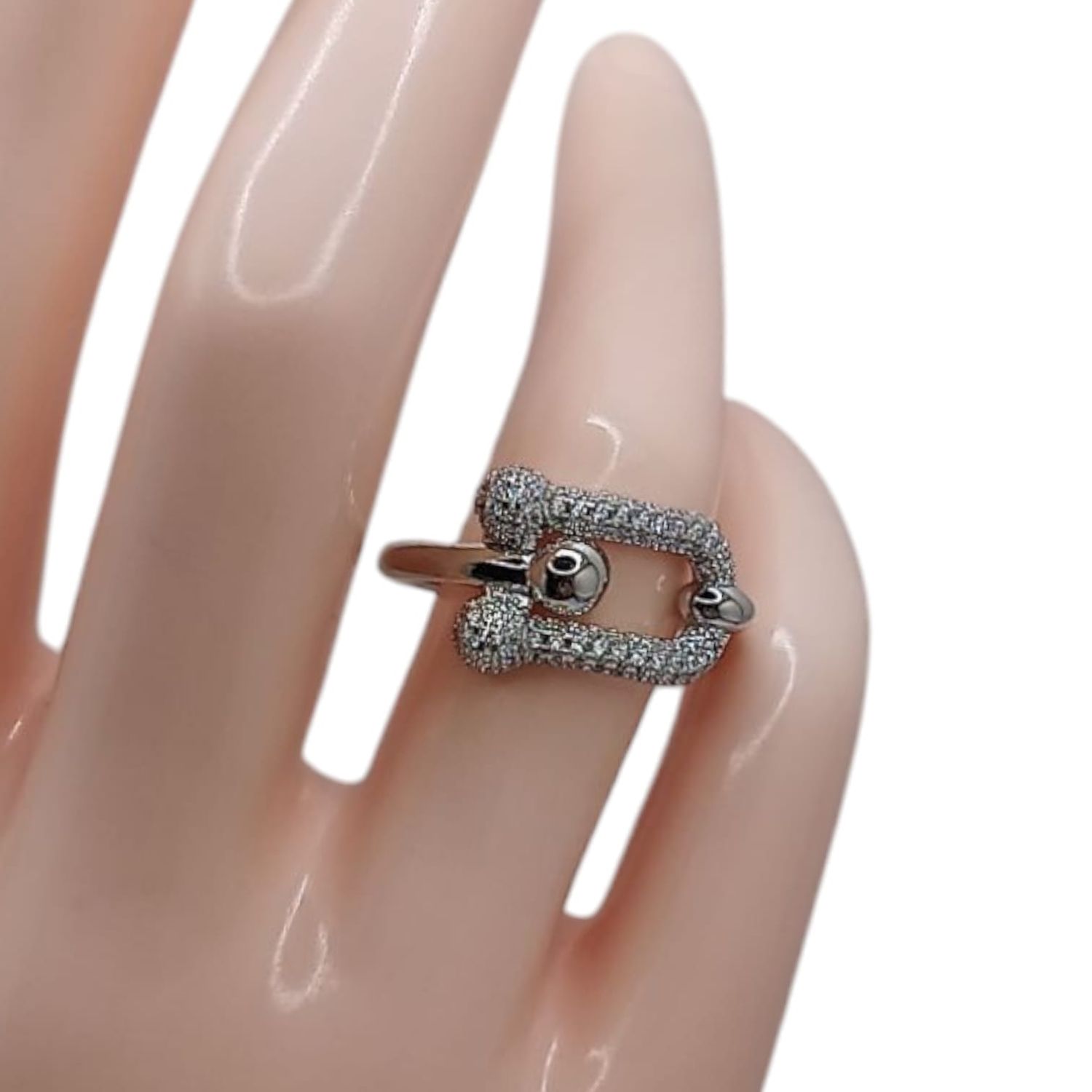 ANILLO FANCY CON CZ VARIAS MEDIDAS, PLATA .925