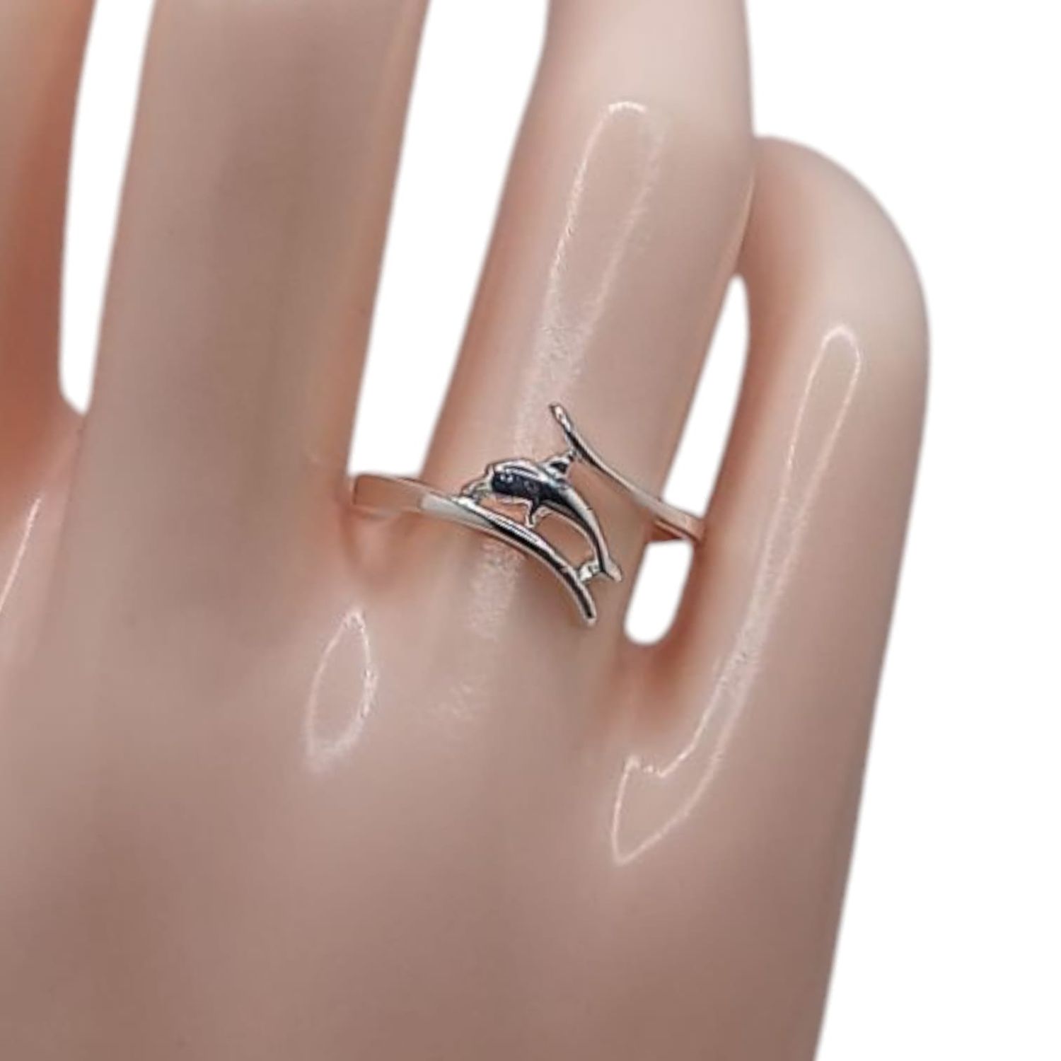 ANILLO DELFIN VARIAS MEDIDAS, PLATA .925
