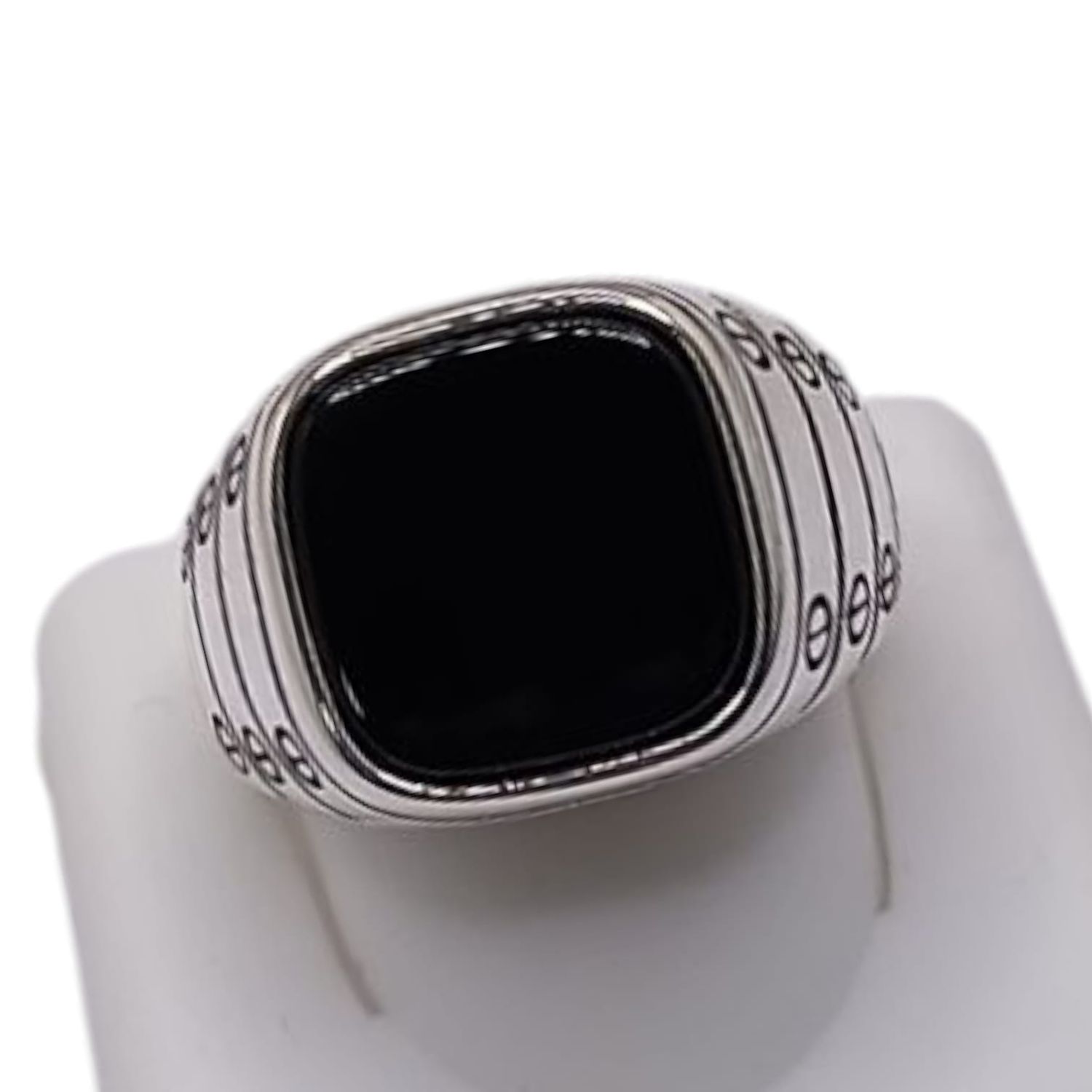 ANILLO CABALLERO VARIAS MEDIDAS, PLATA .925
