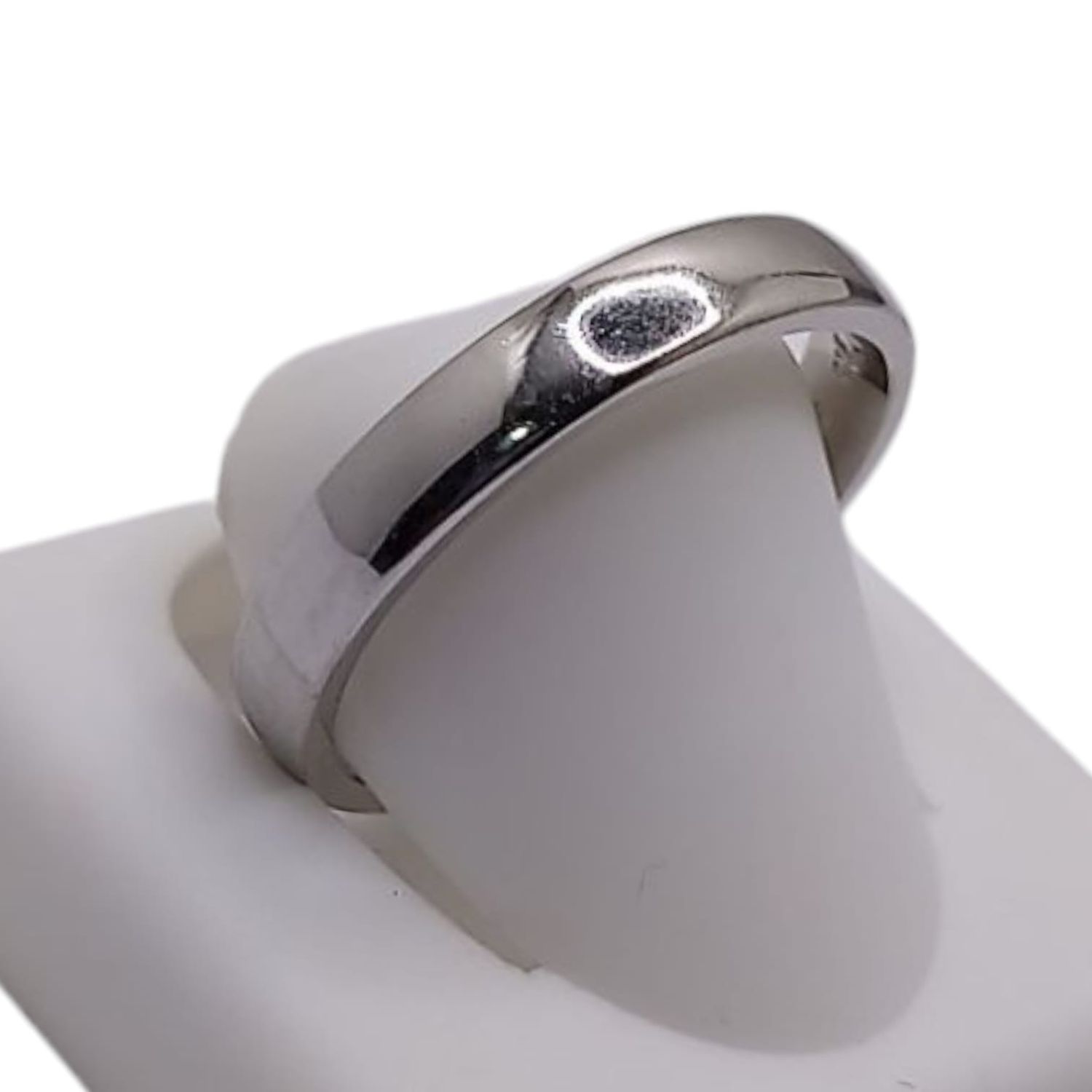 ARGOLLA RODIZADA LISA 4 MM, VARIAS MEDIDAS PLATA .925