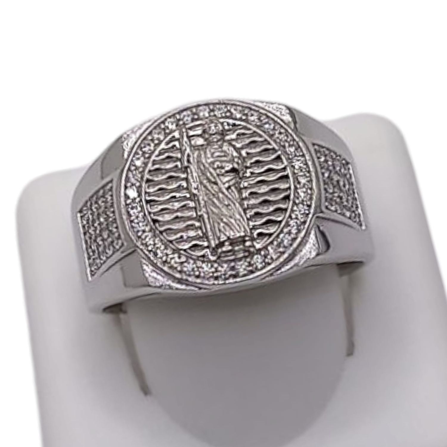 ANILLO CABALLERO SAN JUDAS T # 12  PLATA .925