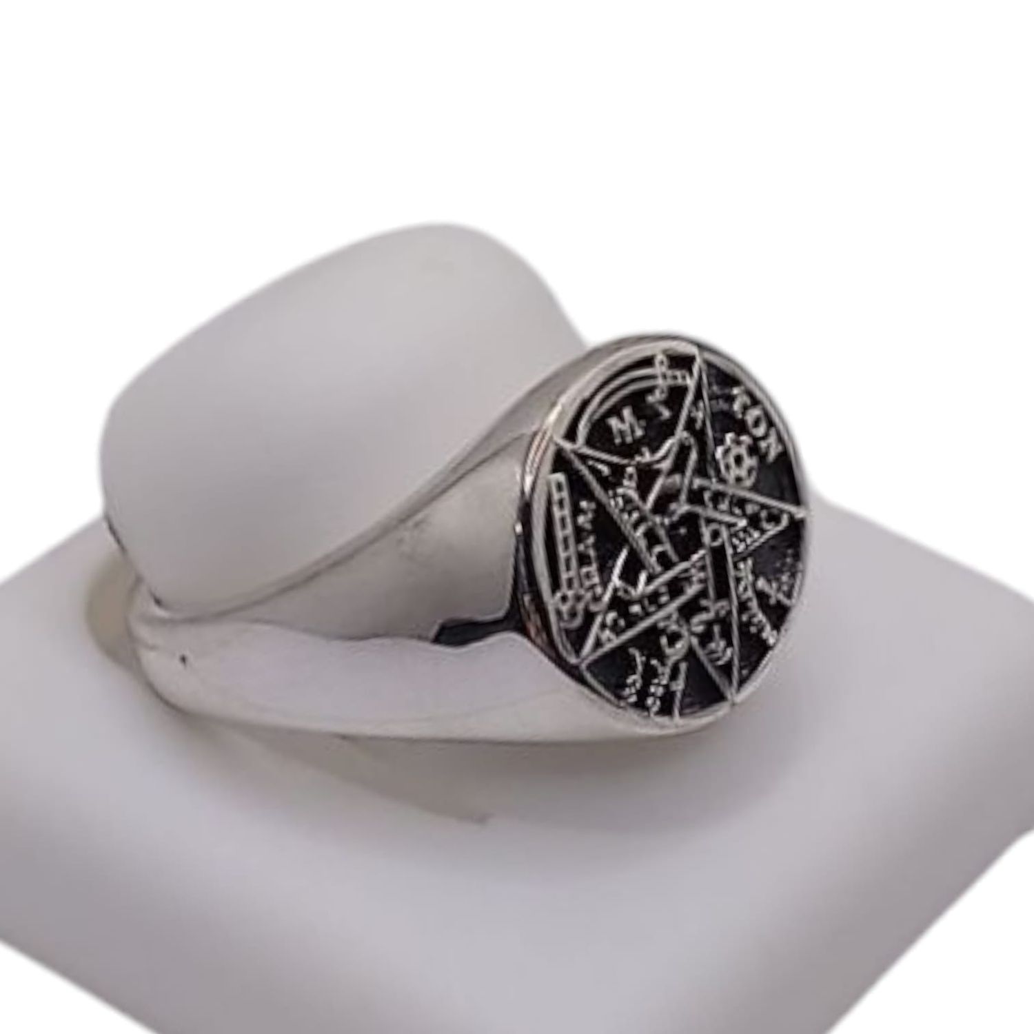 ANILLO PENTAGRAMA OXY, VARIAS MEDIDAS, PLATA .925