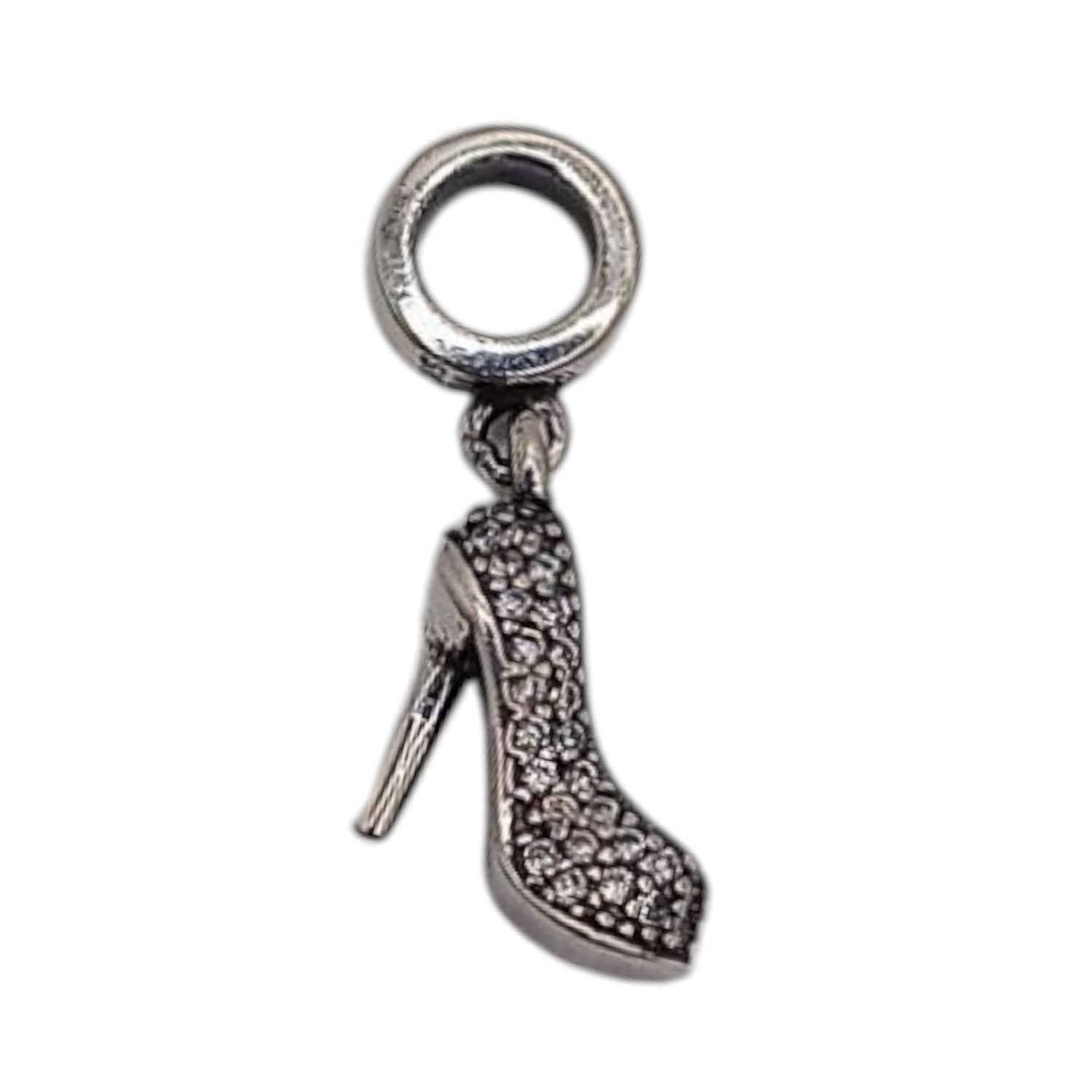 DIJE PARA PULSERA ZAPATILLA PLATA .925