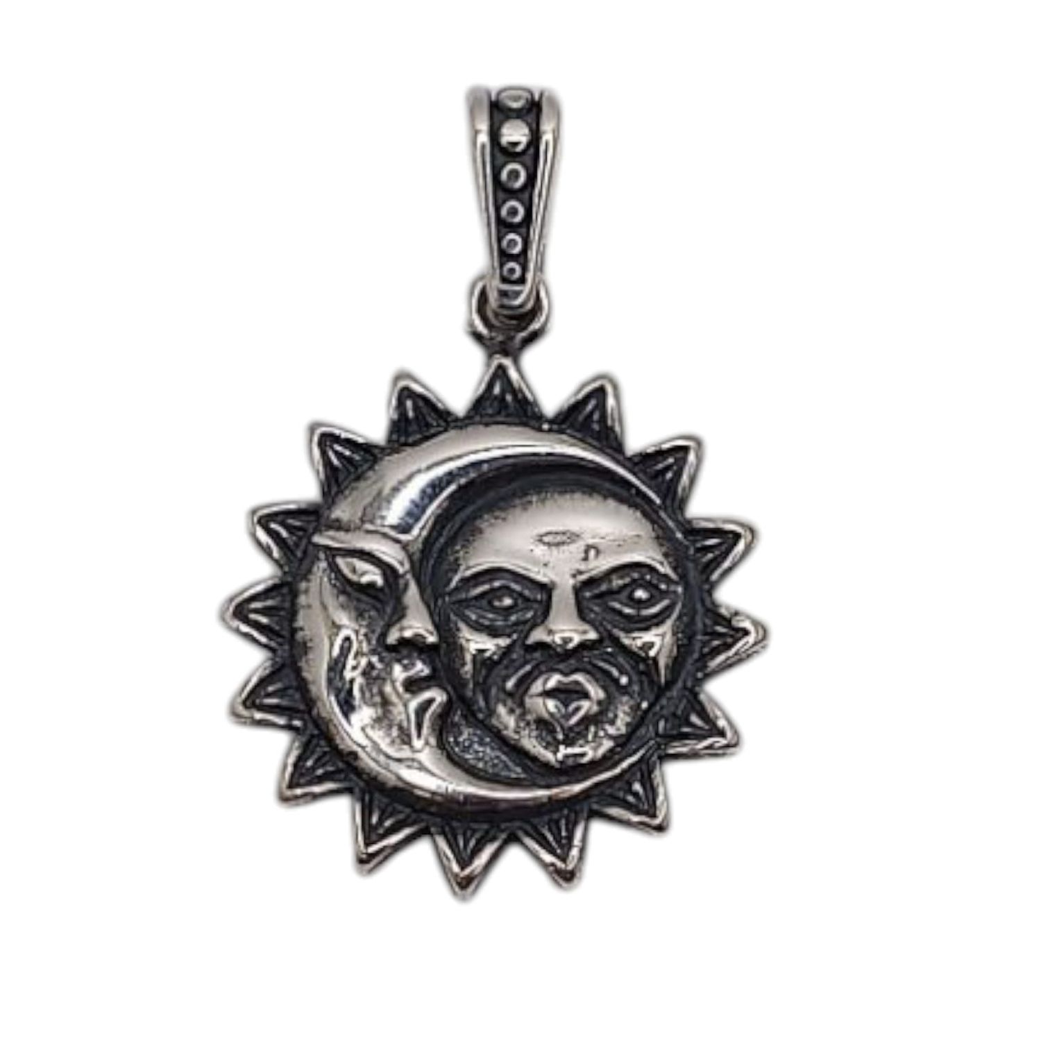 DIJE ECLIPSE  FANCY 2.5 CM PLATA .925