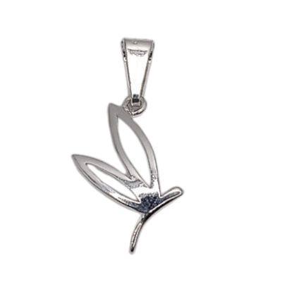 Dije Libelula basico. 1.8 cm. de diametro. PLATA .925