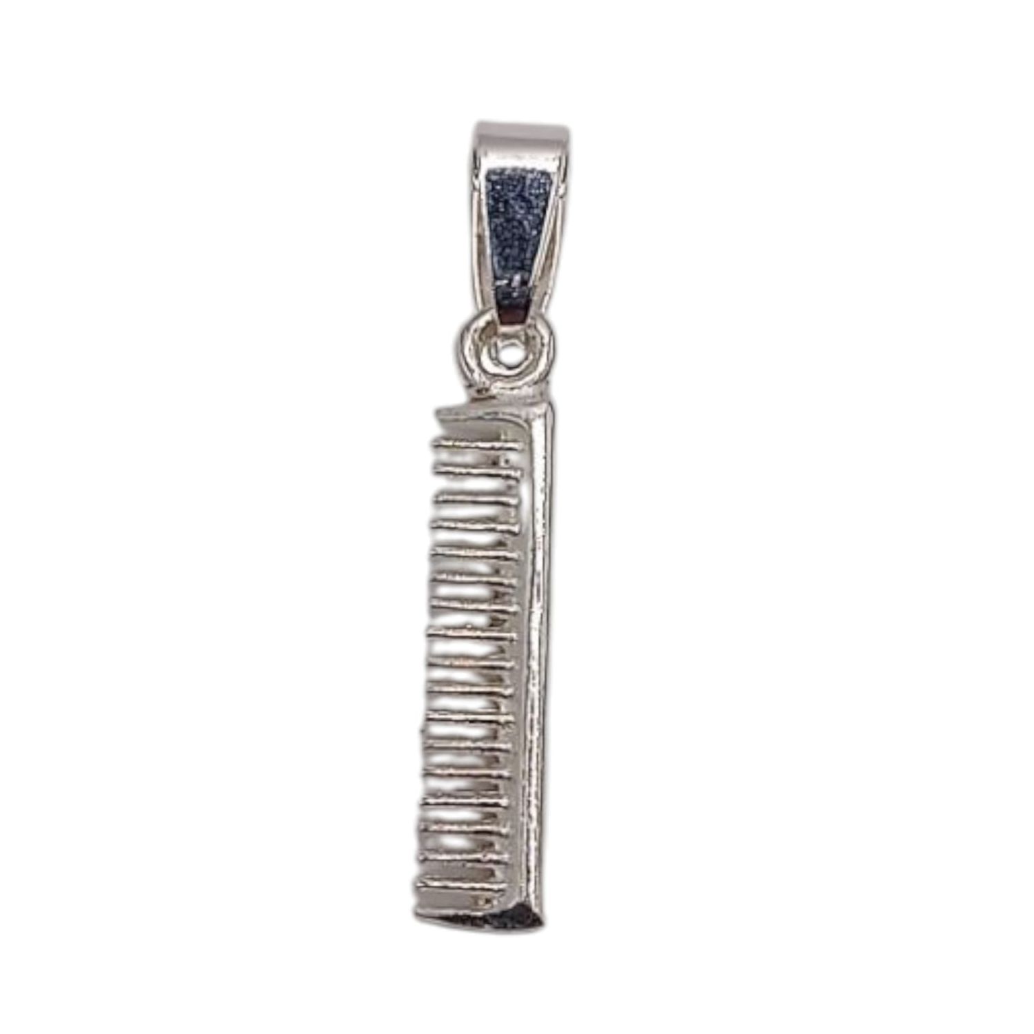DIJE DE PEINE 1&quot; PLATA .925